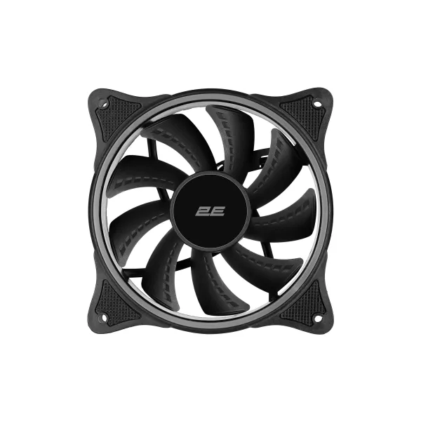 Кулер для корпусу F120OR-ARGB 120мм чорний 2E GAMING (2E-F120OR-ARGB) - Фото 1