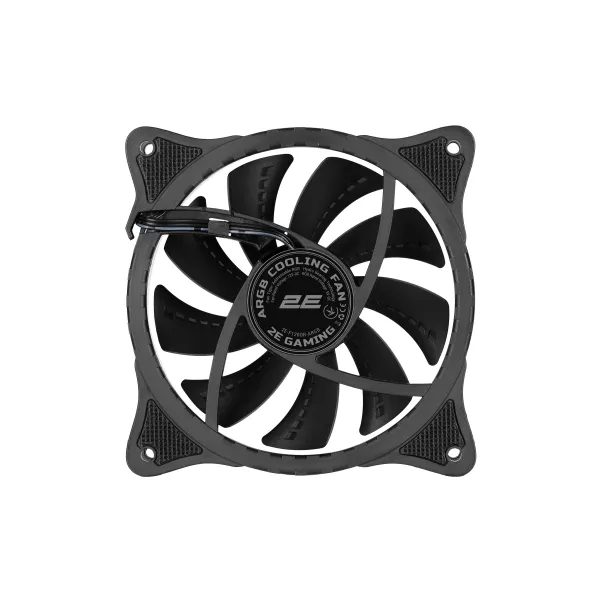 Кулер для корпусу F120OR-ARGB 120мм чорний 2E GAMING (2E-F120OR-ARGB) - Фото 3