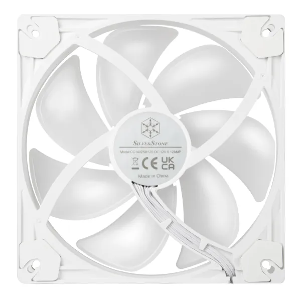Кулер для корпуса Vista VS140W ARGB 140мм белый SilverStone (SST-VS140W-ARGB) - Фото 6