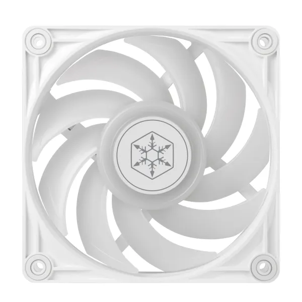 Кулер для корпусу Vista VS120W-ARGB 120мм білий SilverStone (SST-VS120W-ARGB) - Фото 1