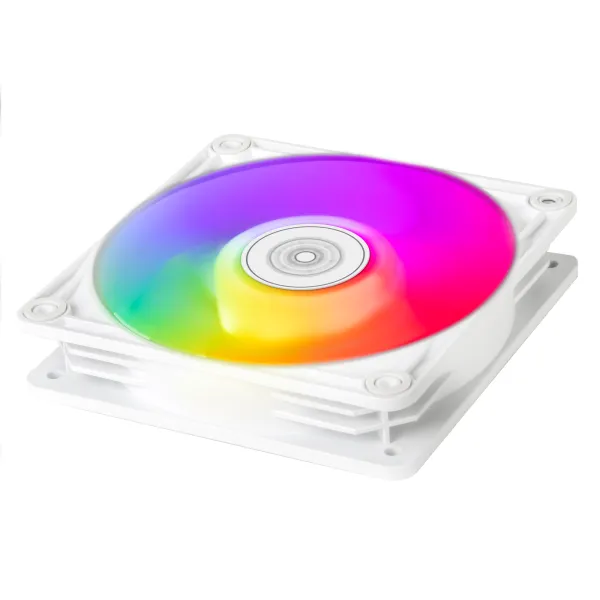 Кулер для корпусу Vista VS120W-ARGB 120мм білий SilverStone (SST-VS120W-ARGB) - Фото 3