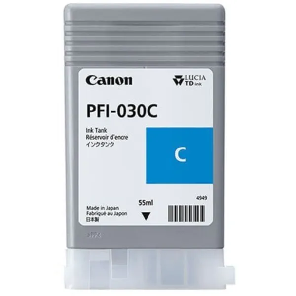 Картридж PFI-030 блакитний, 55 мл Canon (3490C001) - Фото 3