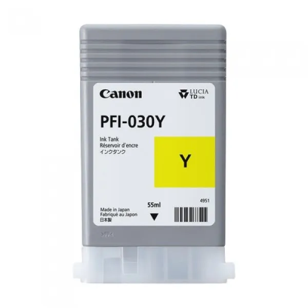 Картридж PFI-030 жовтий, 55 мл Canon (3492C001) - Фото 3