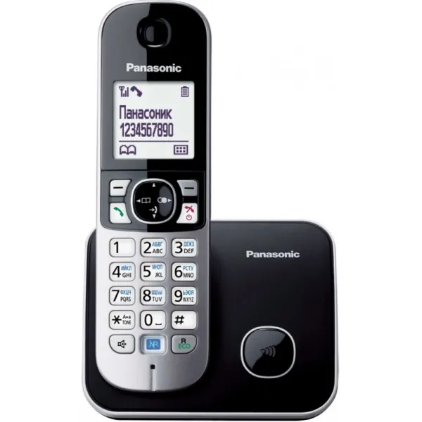 Радиотелефон DECT KX-TG6811UAB черный Panasonic - Фото 10