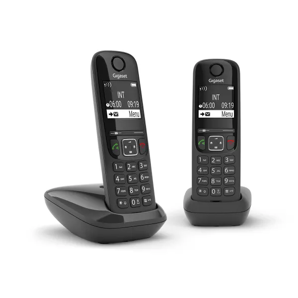 Радиотелефон DECT AS690 DUO черный Gigaset - Фото 5