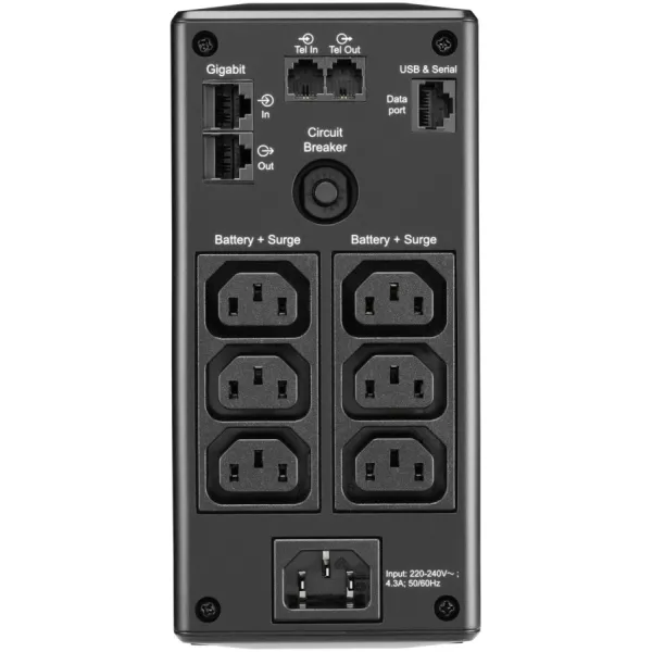 Джерело безперебійного живлення Back-UPS Pro 900VA/540W APC (BR900MI) - Фото 1