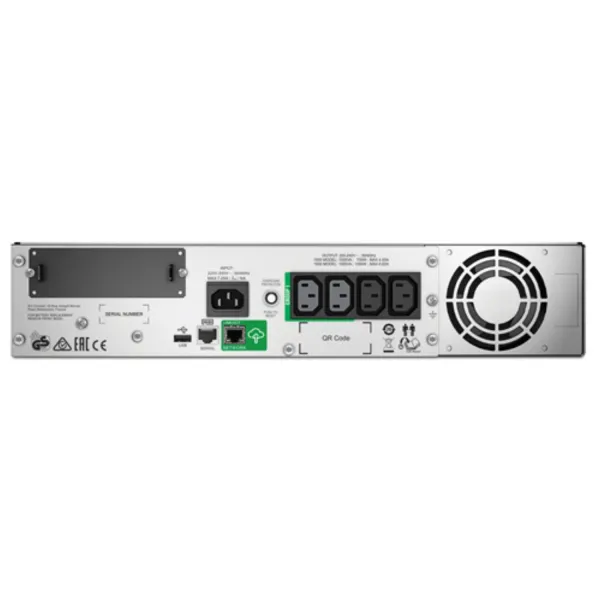 Джерело безперебійного живлення Smart-UPS 1000VA/700W APC (SMT1000RMI2UC) - Фото 1