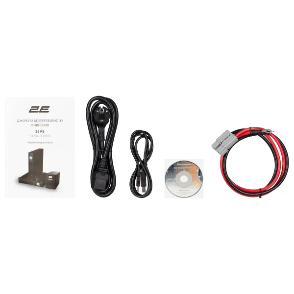 Джерело безперебійного живлення PS500L 500VA/300W 2E (2E-PS500L) - Фото 1