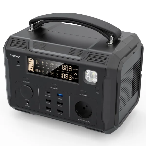 Станция зарядная 500W Choetech (BS004) - Фото 2