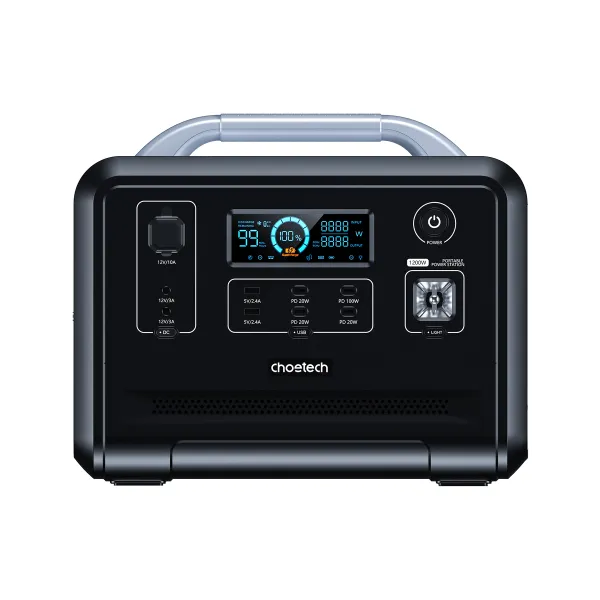 Станция зарядная 1200W с функцией ИБП Choetech (BS005) - Фото 9