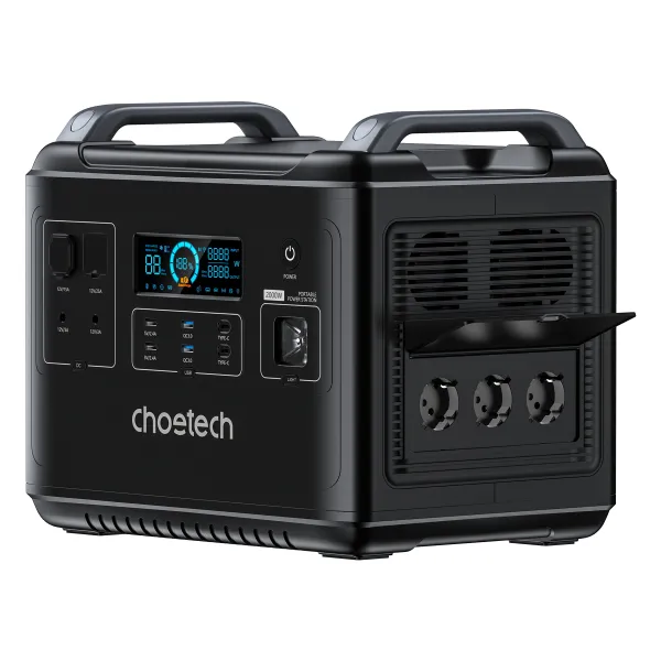 Станция зарядная 2000W с функцией ИБП Choetech (BS006-V3) - Фото 3