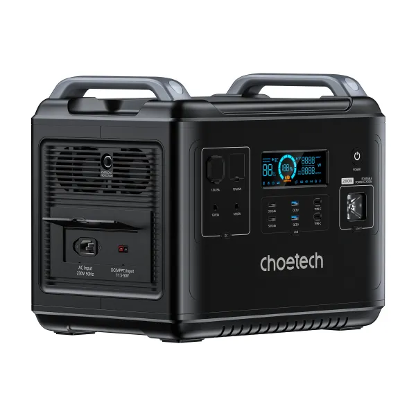 Станция зарядная 2000W с функцией ИБП Choetech (BS006-V3) - Фото 6