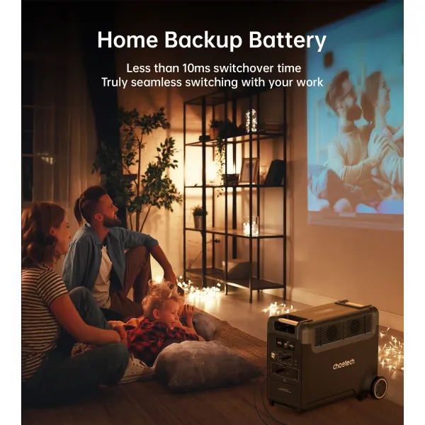 Станция зарядная 3600W с функцией ИБП Choetech (BS009) - Фото 12