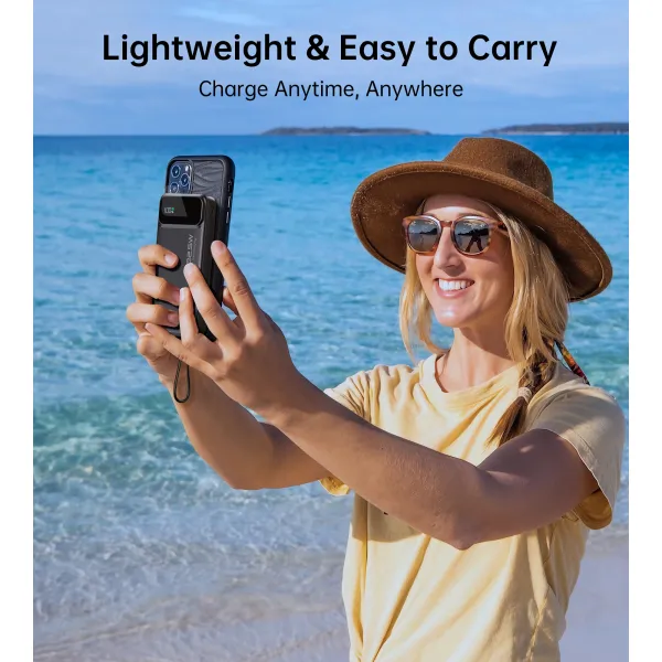 Акумулятор зовнішній Power Bank 20000mAh 22,5W Fast charging з LED дисплеєм Choetech (B729) - Фото 2