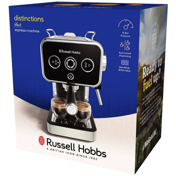 Кофеварка рожковая Distinctions Russell Hobbs (26450-56) - Фото 8
