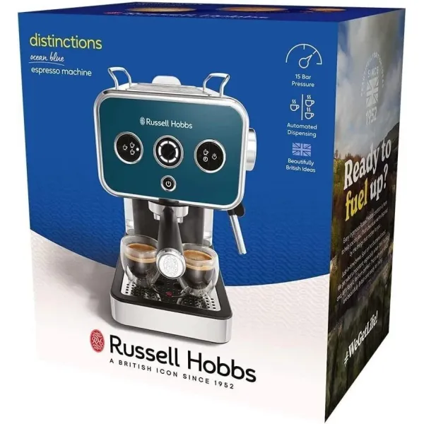 Кофеварка рожковая Distinctions Ocean Russell Hobbs (26451-56) - Фото 1