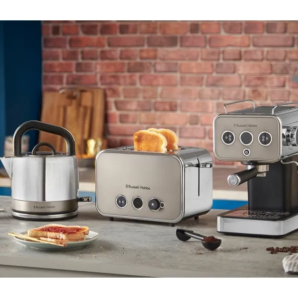 Кофеварка рожковая Distinctions Titanium Russell Hobbs (26452-56) - Фото 9