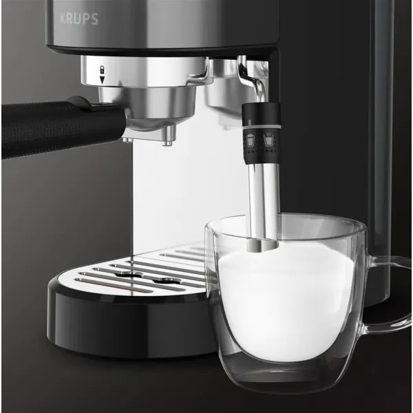 Кофеварка рожковая Virtuoso Krups (XP444G10) - Фото 3