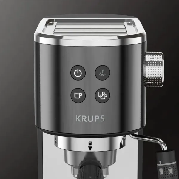 Кофеварка рожковая Virtuoso Krups (XP444G10) - Фото 6