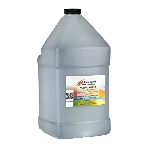 Тонер XER VersaLink C500/C600 флакон, 1 кг, чорний SCC (XC500-1KG-KOS) - Фото 3
