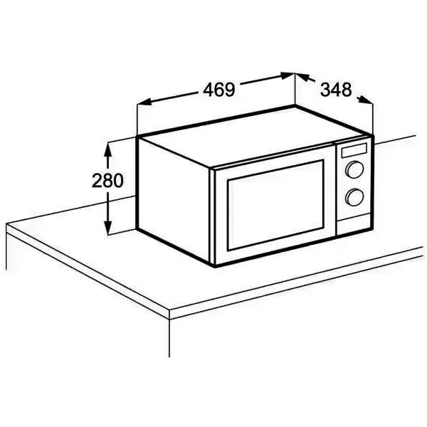 Печь микроволновая EMZ725MMTI Electrolux (EMZ725MMTI) - Фото 7