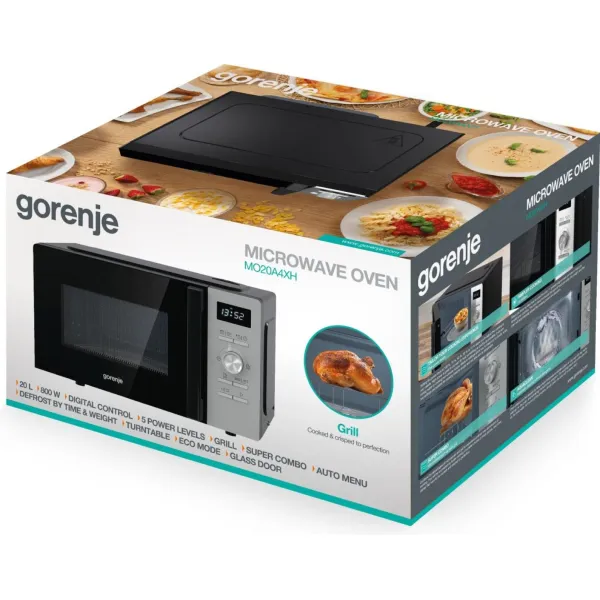 Печь микроволновая MO20A4XH Gorenje (MO20A4XH) - Фото 9