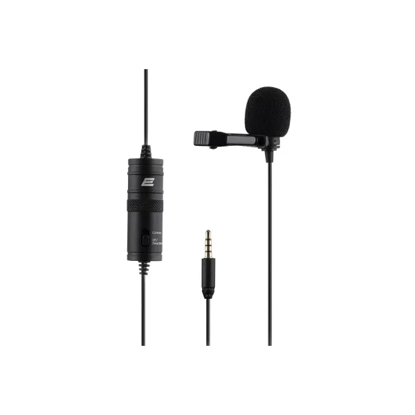 Микрофон-петличка 3.5 Mini Jack, чёрный 2Е (2E-ML010) - Фото 10