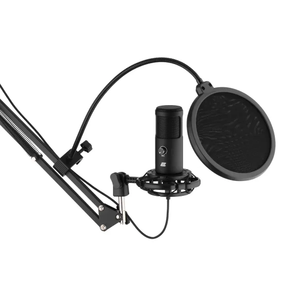 Микрофон USB для ПК Streaming, чёрный 2Е (2E-MPC021) - Фото 6
