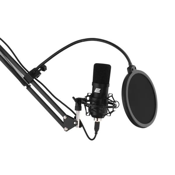 Микрофон USB для ПК с пантографом Streaming KIT, чёрный 2Е (2E-MPC011) - Фото 6