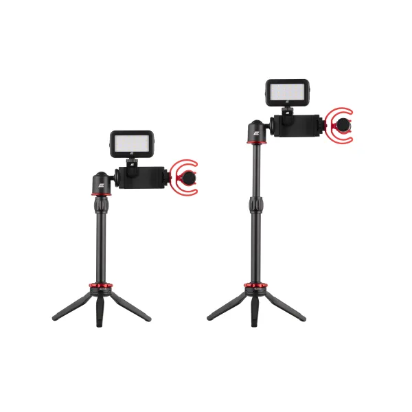 Микрофон 3.5 Mini Jack с триподом для мобильных устройств Vlog KIT, чёрный 2Е (2E-MM011) - Фото 16