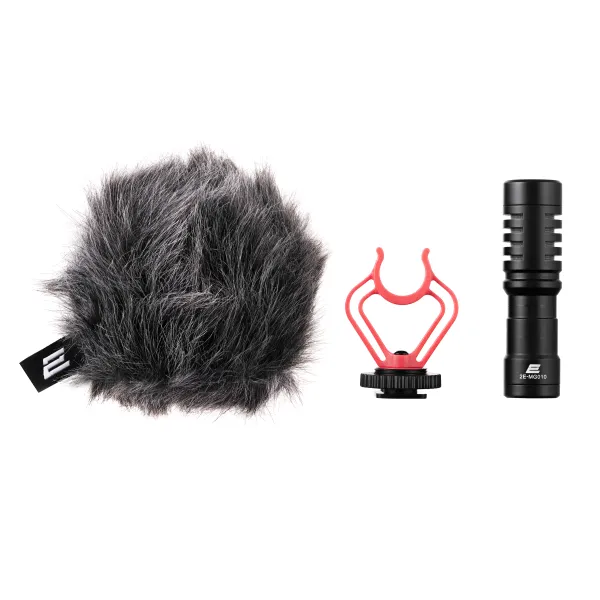 Микрофон пушка 3.5 Mini Jack Shoutgun, чёрный 2Е (2E-MG010) - Фото 3