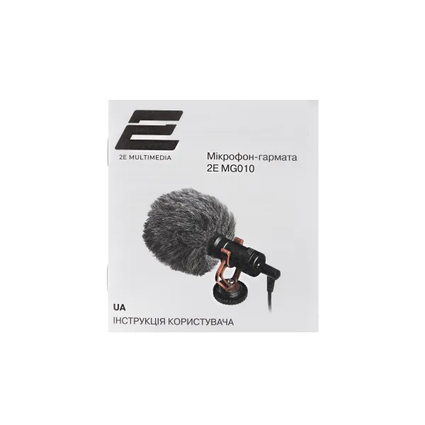 Микрофон пушка 3.5 Mini Jack Shoutgun, чёрный 2Е (2E-MG010) - Фото 8