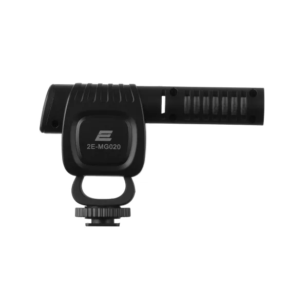 Микрофон пушка 3.5 Mini Jack Shoutgun Pro, чёрный 2Е (2E-MG020) - Фото 7