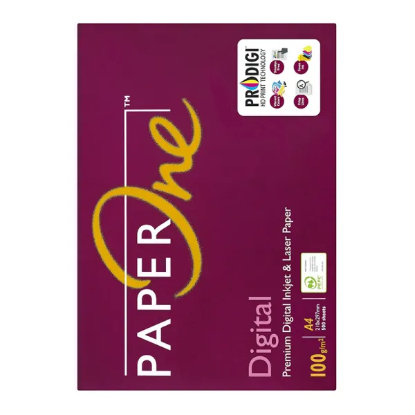 Папір офісний А4, 100 г/м2, 500 арк, клас B Digital PaperOne (910947) - Фото 5