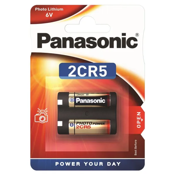 Батарейка 2CR5 литиевая блистер, 1 шт,  Panasonic (2CR-5L/1BP) - Фото 10