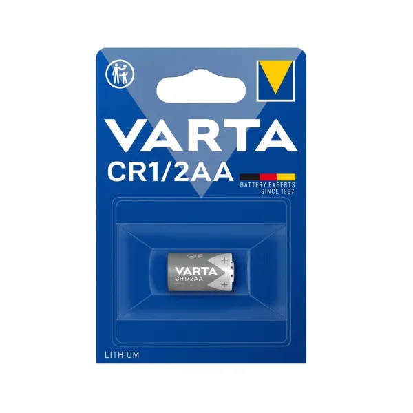 Батарейка CR1-2AA литиевая, блистер, 1 шт. Varta (06127101401) - Фото 12