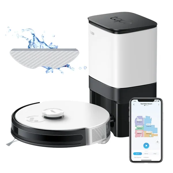 Пылесос робот TAPO RV 30 LIDAR TP-LINK (TAPO-RV30-PLUS) - Фото 12