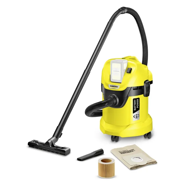 Пылесос профессиональный аккумуляторный WD 3 Karcher (1.629-910.0)