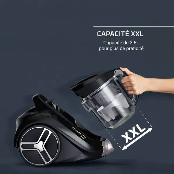 Пылесос контейнерный Compact Power XXL Rowenta (RO4B75EA) - Фото 8