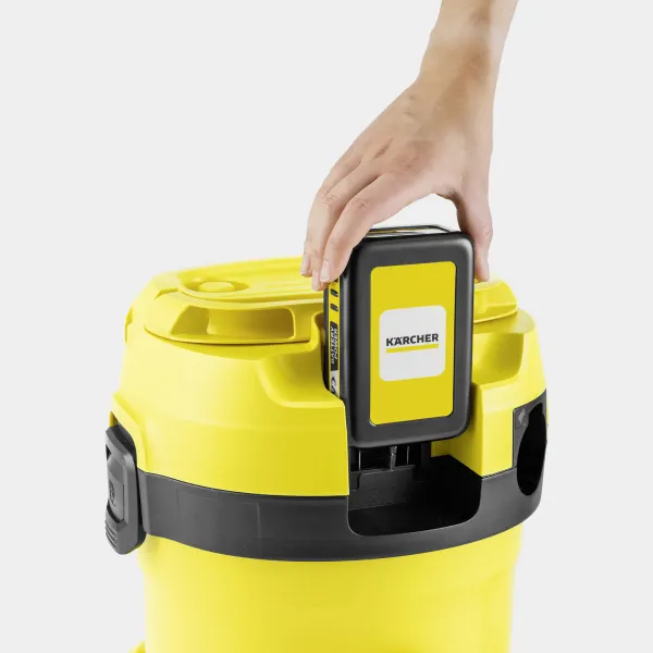 Пылесос профессиональный аккумуляторный WD 2-18 Karcher (1.628-500.0) - Фото 7