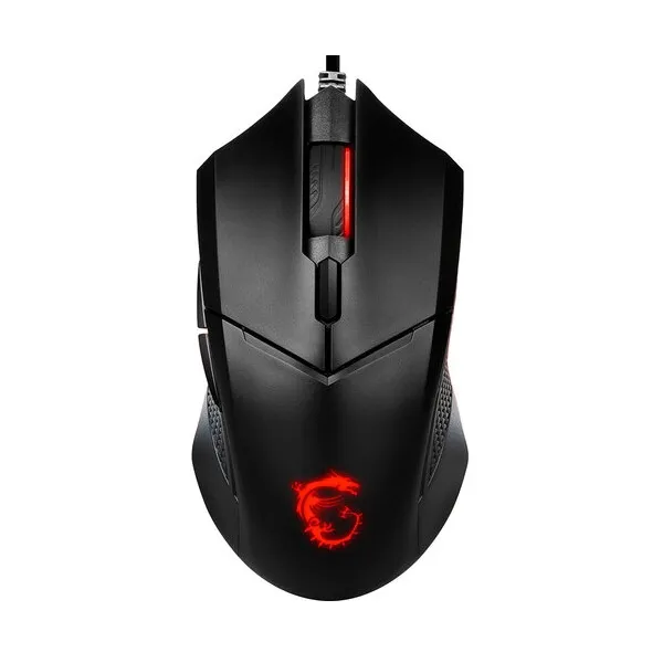 Миша USB-A Clutch GM08 Red чорна MSI (S12-0401800-CLA)