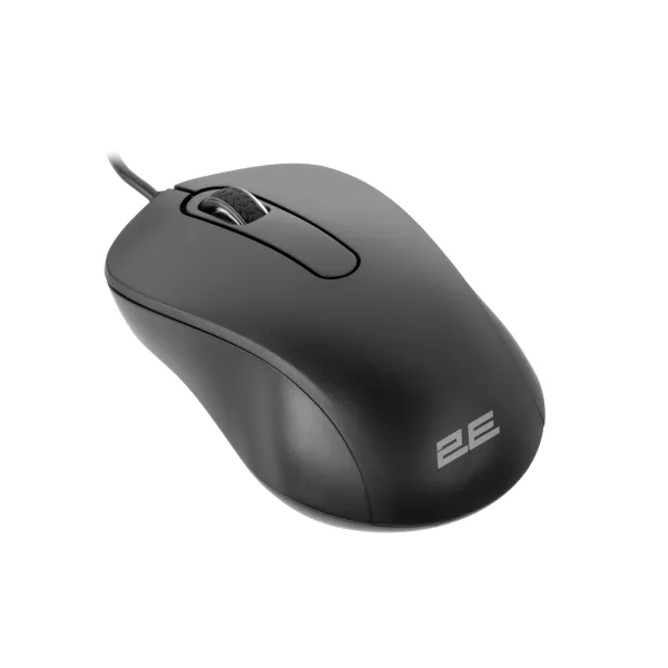 Мышь USB-A MF160 чёрная 2E (2E-MF160UB) - Фото 5