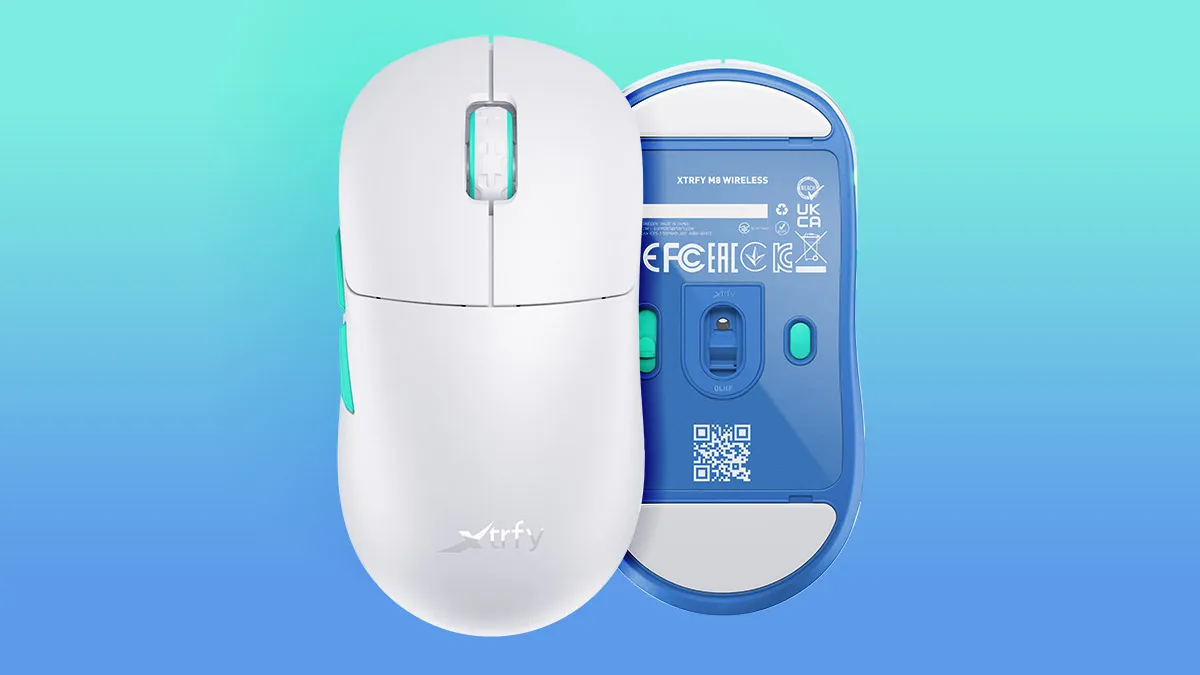 Миша WL/USB-A RGB M8 біла Xtrfy (M8W-RGB-WHITE) - Фото 6