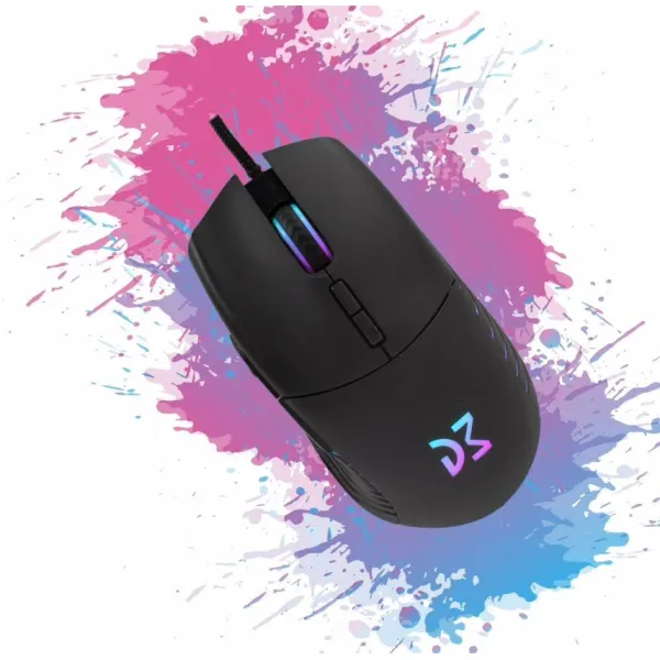Мишь проводная игровая DM5 Blink S чёрная Dream Machines (DM5_BLINK_S) - Фото 12