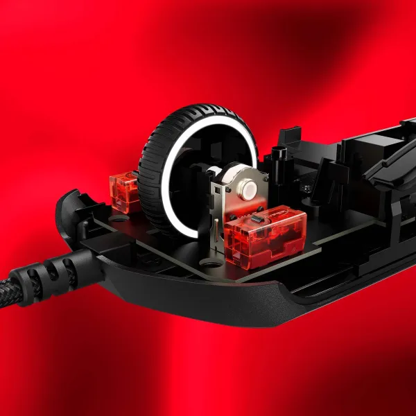 Мышь USB-A RGB Pulsefire Haste 2 чёрная HyperX (6N0A7AA) - Фото 14