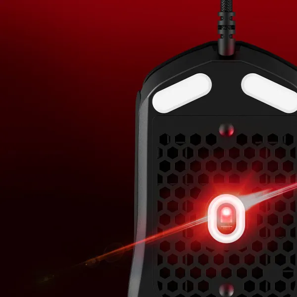 Мышь USB-A RGB Pulsefire Haste 2 чёрная HyperX (6N0A7AA) - Фото 16