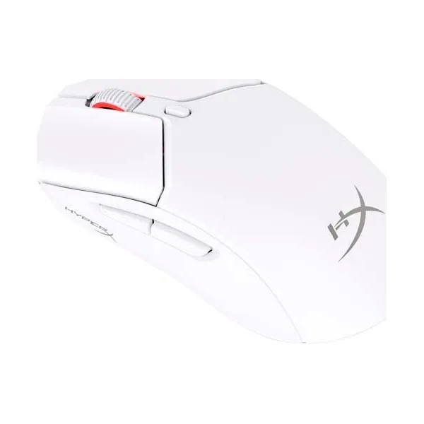 Мышь USB-A/WL/BT RGB Pulsefire Haste 2 белая HyperX (6N0A9AA) - Фото 1