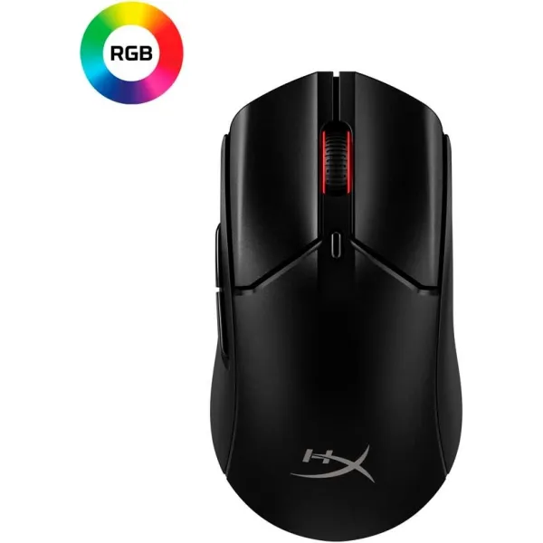 Мышь USB-A/WL/BT RGB Pulsefire Haste 2 чёрная HyperX (6N0B0AA) - Фото 9
