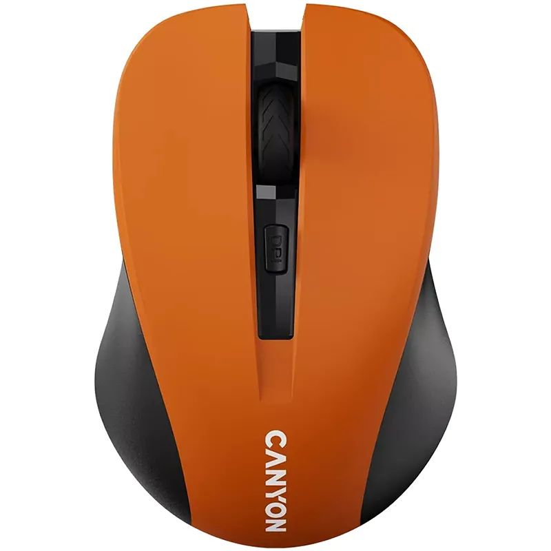 Миша бездротова оптична MW-1 помаранчева Canyon (CNE-CMSW1O) Миша бездротова оптична MW-1 помаранчева Canyon (CNE-CMSW1O)
