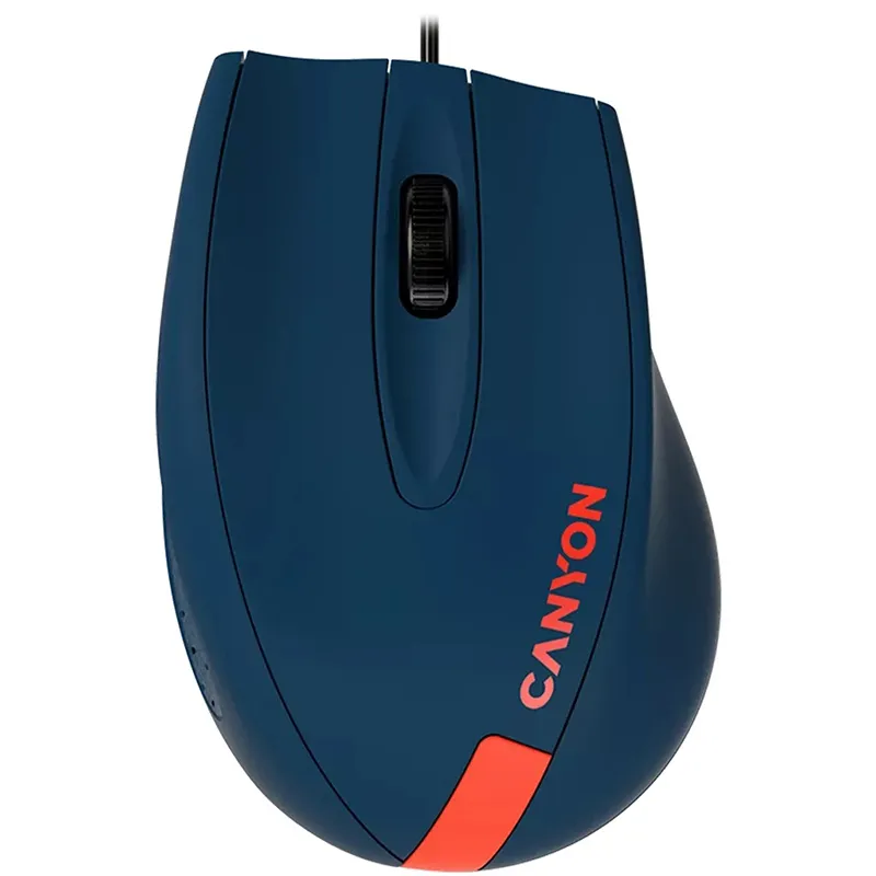 Мышь USB оптическая M-11 сине-красная Canyon (CNE-CMS11BR) Мышь USB оптическая M-11 сине-красная Canyon (CNE-CMS11BR)